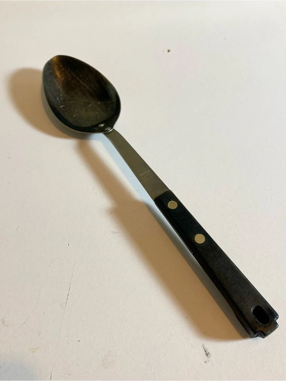 VTG Maid of Honor Stainless Steel Serving Spoon Silver Flatware Kitchen USA